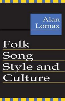 Paperback Folk Song Style and Culture Book