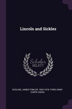 Paperback Lincoln and Sickles Book