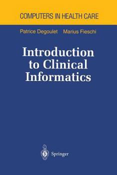 Paperback Introduction to Clinical Informatics Book