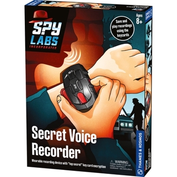 Misc. Spy Labs: Secret Voice Recorder [With Battery] Book