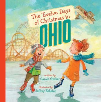 Hardcover The Twelve Days of Christmas in Ohio Book