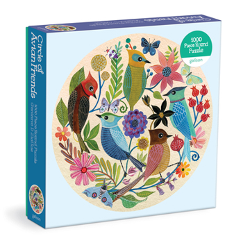 Misc. Circle of Avian Friends 1000 Piece Round Puzzle Book
