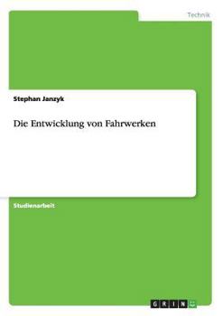Paperback Die Entwicklung von Fahrwerken [German] Book