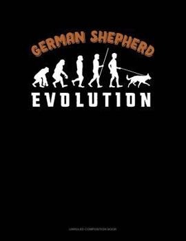 Paperback German Shepherd Evolution: Unruled Composition Book