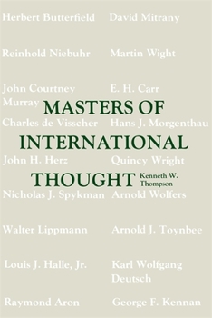Paperback Masters of International Thought Book