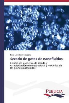 Paperback Secado de gotas de nanofluidos [Spanish] Book