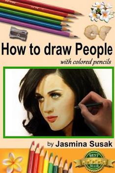 Paperback How to draw People: with colored pencils Book
