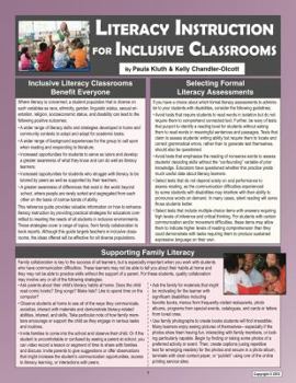 Paperback Literacy Instruction for Inclusive Classrooms Book