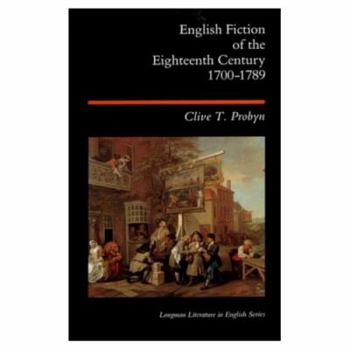Paperback English Fiction of the Eighteenth Century, 1700-1789 Book