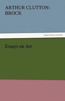 Paperback Essays on Art Book