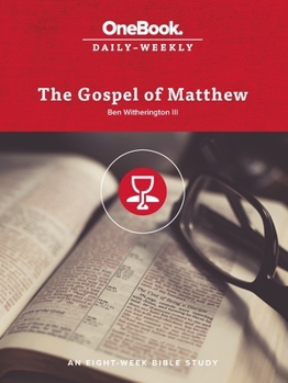 Paperback The Gospel of Matthew: An Eight-Week Bible Study Book