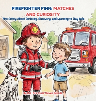 Hardcover Firefighter Finn: Fire Safety About Curiosity, Discovery, and Learning to Stay Safe Book