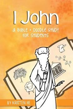 Paperback 1 John: A Bible + Doodle Study for Kids Book
