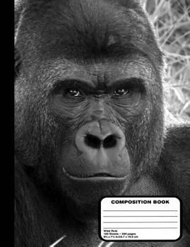 Gorilla Composition Notebook 200 Wide Ruled Pages