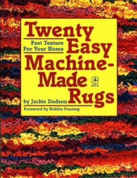 Paperback Twenty Easy Machine-Made Rugs Book