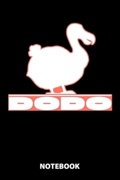 Dodo Notebook: 100 Dotted Pages | 6X9 Inches | Sketchbook | Diary | Journal | For Men And Women | Christmas Or Birthday Gift For Him And Her | Funny Gift Idea | For Office | For School