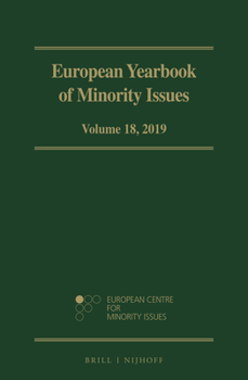 Hardcover European Yearbook of Minority Issues, Volume 18 (2019) Book