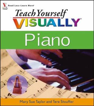 Paperback Teach Yourself Visually Piano: Book