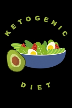 Paperback Ketogenic Diet Salatschale: 6x9 120 pages blank - Your personal Diary Book