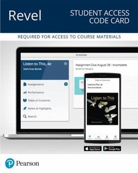 Printed Access Code Revel for Listen to This -- Access Card Book