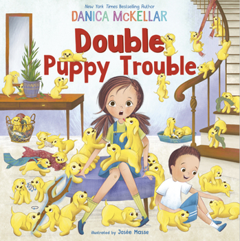 Hardcover Double Puppy Trouble Book