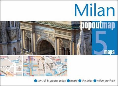 Map Milan Popout Map Book