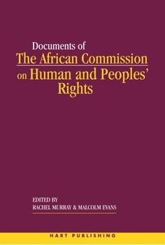 Hardcover The African Commission on Human and Peoples' Rights and International Law Book