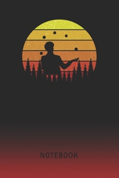 Notebook: Juggler Juggle Blank Wide Ruled Lined Paper Notepad | Writing Pad Journal | Assignments Taking Class Notes Homework Studying Math Science ... & University Organizer | Student Teacher