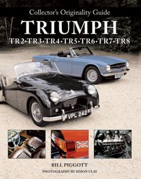 Hardcover Triumph: TR2 TR3 TR4 TR5 TR6 TR7 TR8 Book