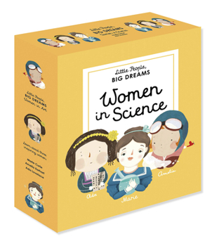 Hardcover Little People, Big Dreams: Women in Science: 3 Books from the Best-Selling Series! ADA Lovelace - Marie Curie - Amelia Earhart Book