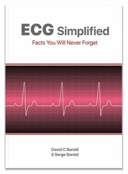 Paperback ECG Simplified: Facts You Will Never Forget Book
