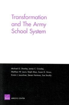 Paperback Transformation and The Army School System Book