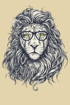 Paperback Lion Notebook: Blank Lined Journal, Softcover (6x9 Inches) with 120 Pages Book
