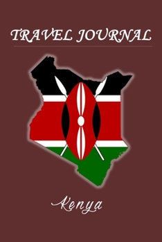Travel Journal | Kenya | 50 Half Blank Pages |