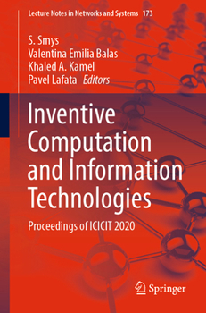 Paperback Inventive Computation and Information Technologies: Proceedings of Icicit 2020 Book