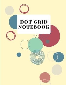 Paperback Dot grid notebook: Large (8.5 x 11 inches)Dotted Notebook/Journal Book