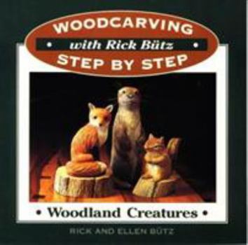Paperback Woodcarving with Rick Butz: Woodland CRT Book