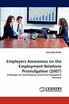 Paperback Employers Awareness on the Employment Relations Promulgation (2007) Book