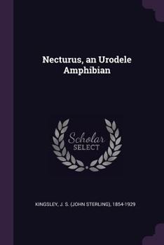 Paperback Necturus, an Urodele Amphibian Book