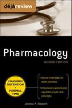 Paperback Deja Review: Pharmacology Book
