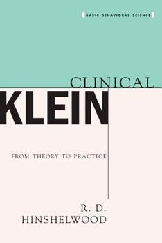 Paperback Clinical Klein Book