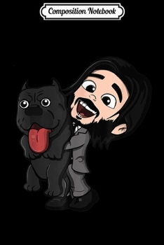 Composition Notebook: Baba yaga John Gift For Film and Dog Movie Fans Journal/Notebook Blank Lined Ruled 6x9 100 Pages