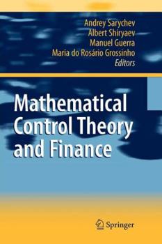 Paperback Mathematical Control Theory and Finance Book