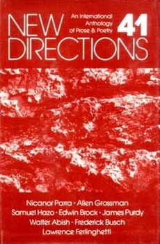 Hardcover New Directions 41: An International Anthology of Prose & Poetry Book