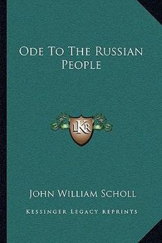 Paperback Ode To The Russian People Book