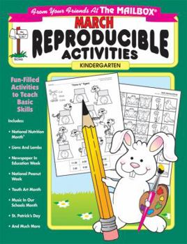 Toy THE EDUCATION CENTER MONTHLY REPRODUCIBLE MARCH GR. K Book