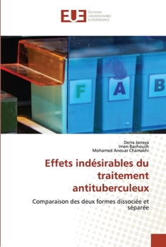 Paperback Effets indésirables du traitement antituberculeux [French] Book