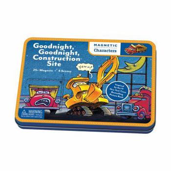 Toy Goodnight, Goodnight Construction Site Magnetic Characters Book