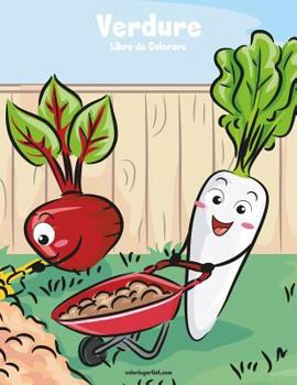 Paperback Verdure Libro da Colorare 1 [Italian] Book