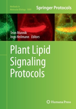 Paperback Plant Lipid Signaling Protocols Book